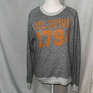 gray & orange PINK Victoria's Secret Tennessee Volunteers sweater size small